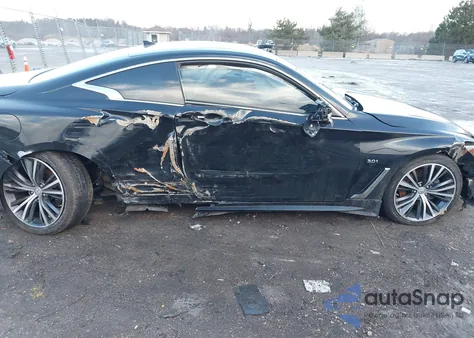 2017 Infiniti Q60 3.0T Premium from USA, damaged, VIN JN1EV7EK9HM360577